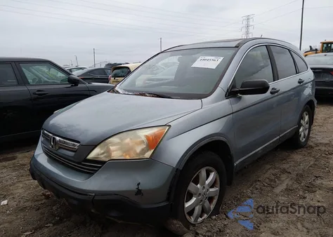 2009 Honda Cr-V Ex from USA, damaged, VIN 5J6RE48599L027106